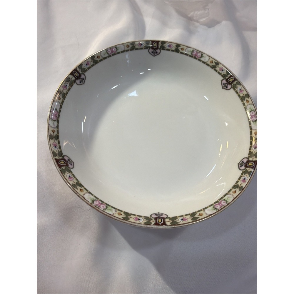 7 Noritake 8' Inch Bread/Dessert /bowl Regina # Nippton Pattern, Japan 59